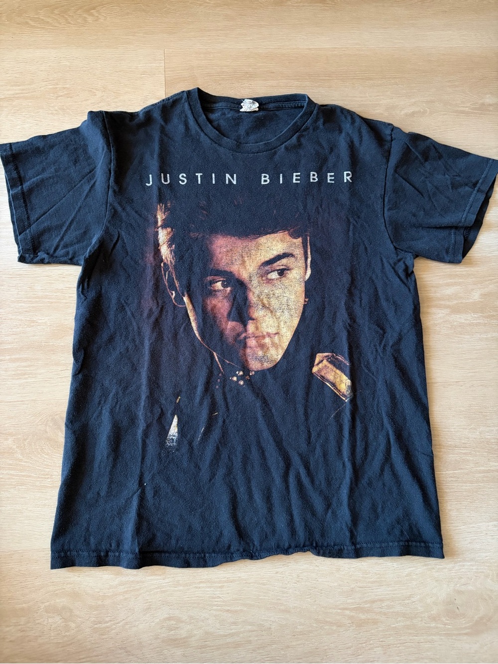 Justin Bieber Believe Tour 2012/2013 Concert Tee Black M